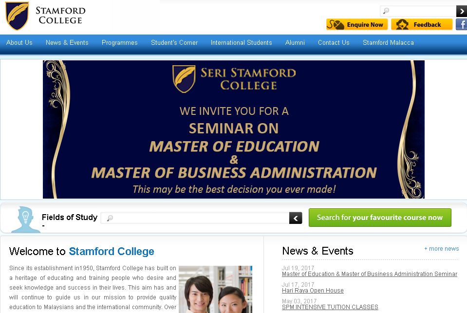 史丹福大学 Stamford College Malaysia