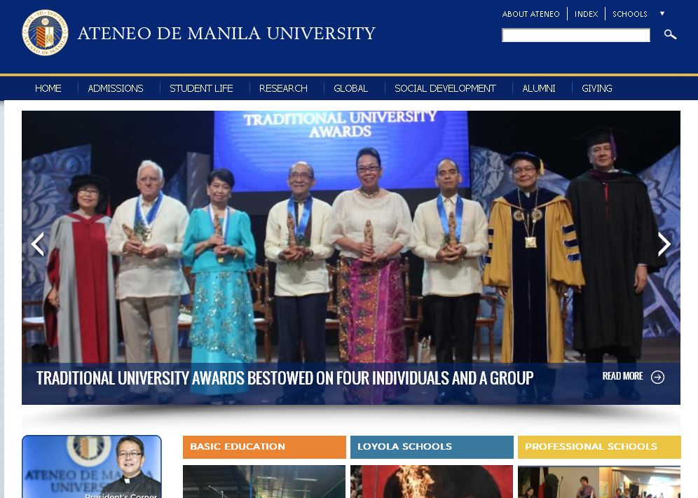 马尼拉雅典耀大学 Ateneo De Manila University