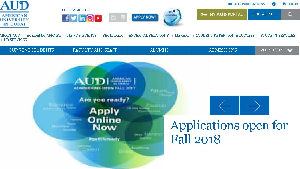 澳洲迪拜大学 AUD American University in Dubai
