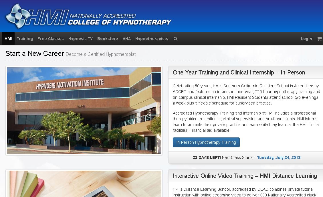 催眠机理大学 Hypnosis Motivation Institute