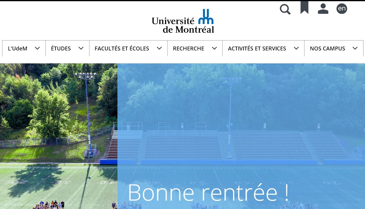 蒙特利尔大学 Université de Montréal / UdeM