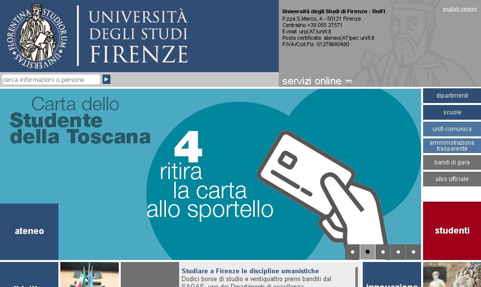 佛罗伦萨大学 University of Florence