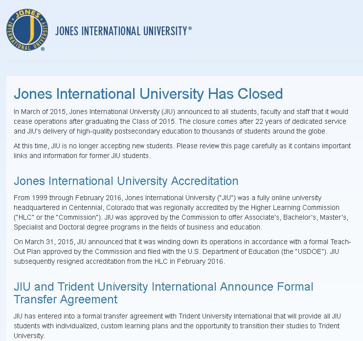 琼斯大学英格伍德Jones International University